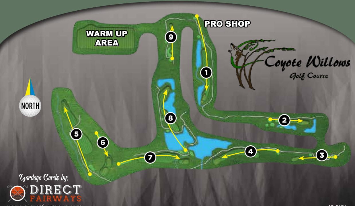 Coyote Willows CourseMap